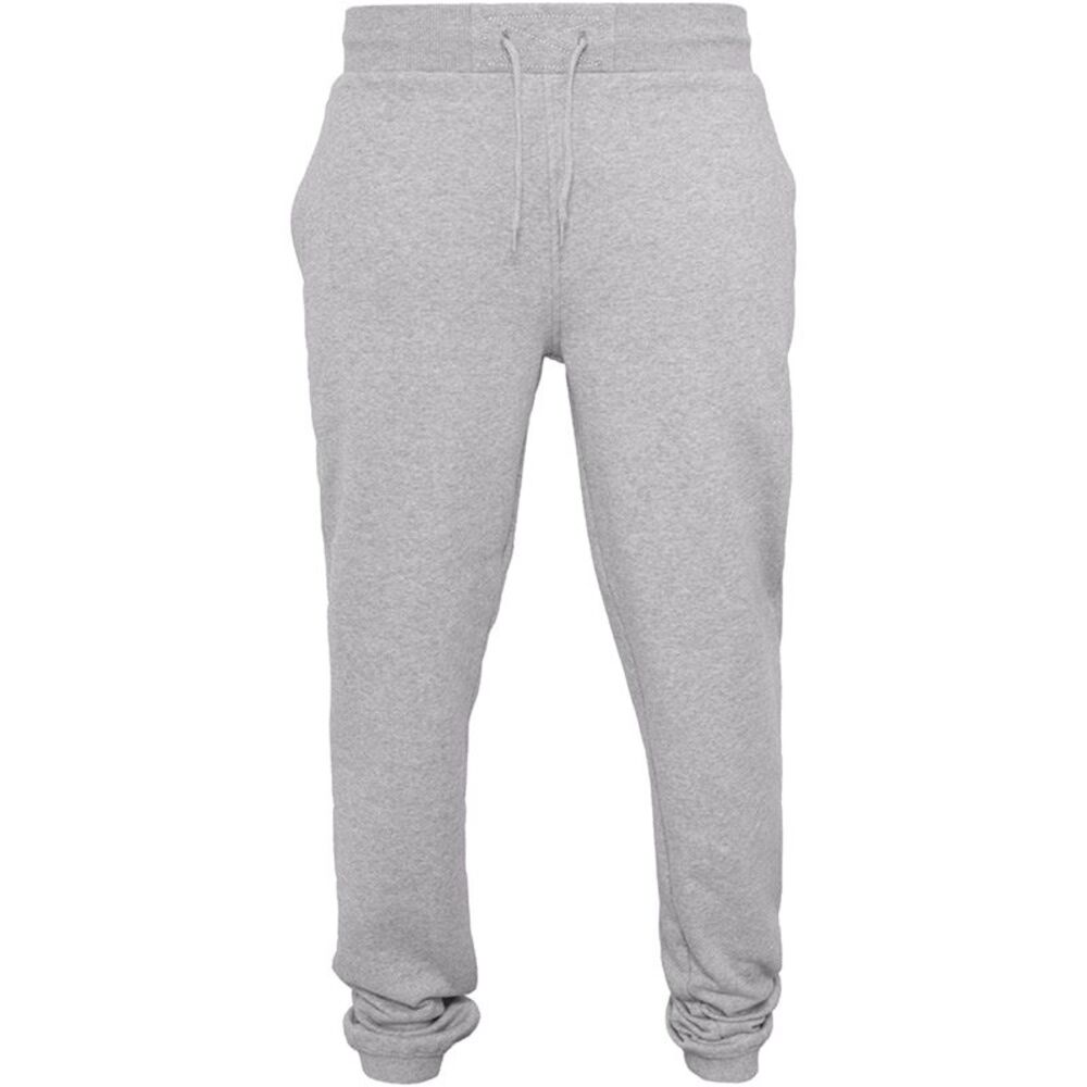 Build Your Brand Mens Heavy Sweatpants / Heather Gray